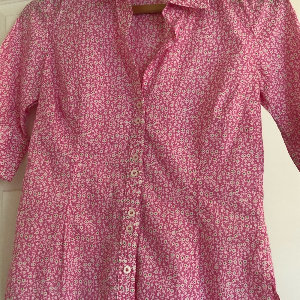 Lilly Pulitzer Short Sleeve Blouse